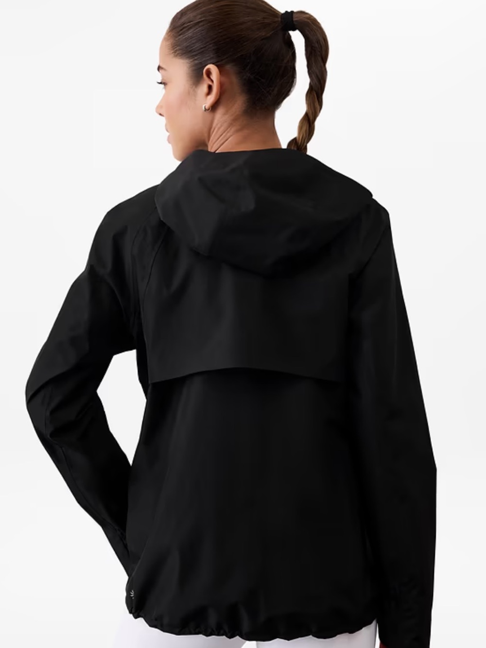 ATHLETA NWT BLACK RAIN-JACKET M WATERPROOF - Picture 8 of 9